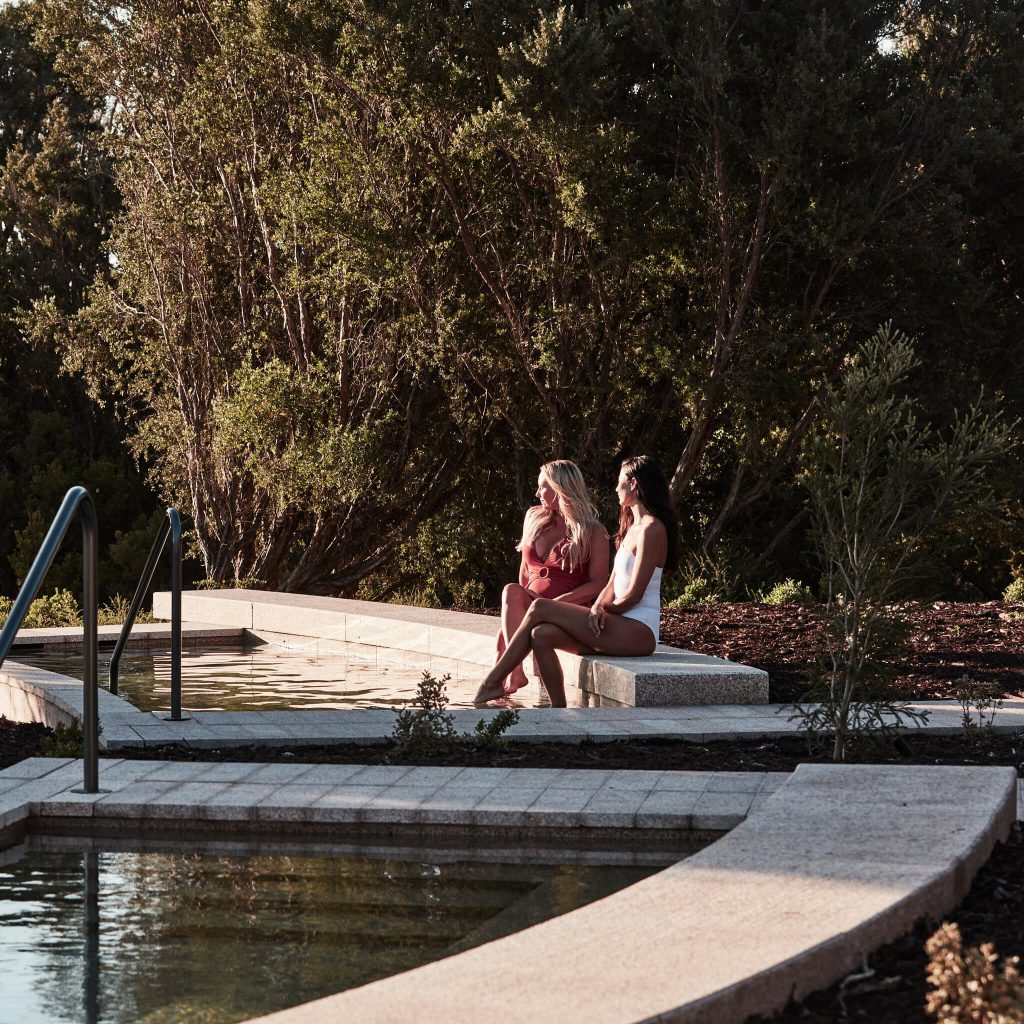 Bathe & Beluga experience at Alba Thermal Springs