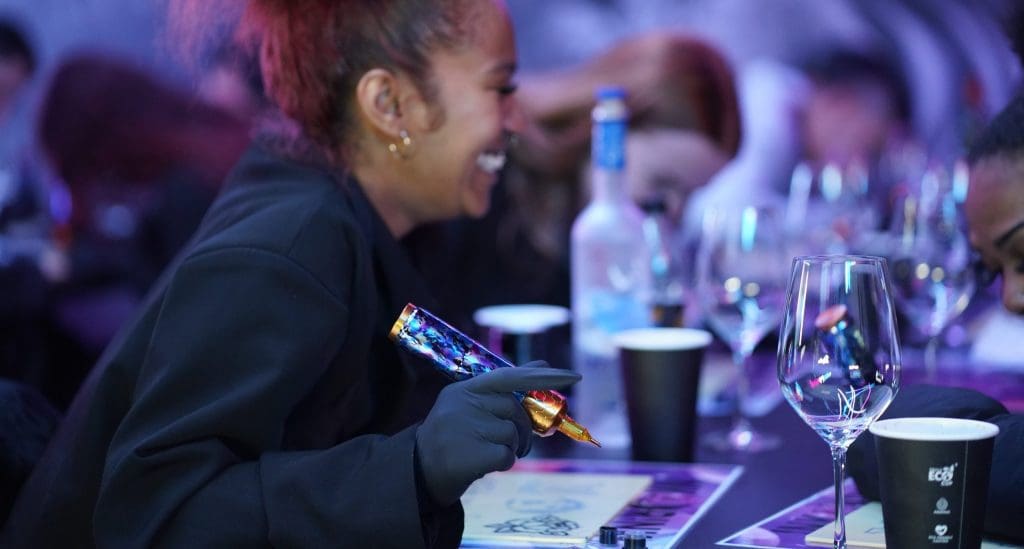 Ink & Drink Tattoo Art While You Sip