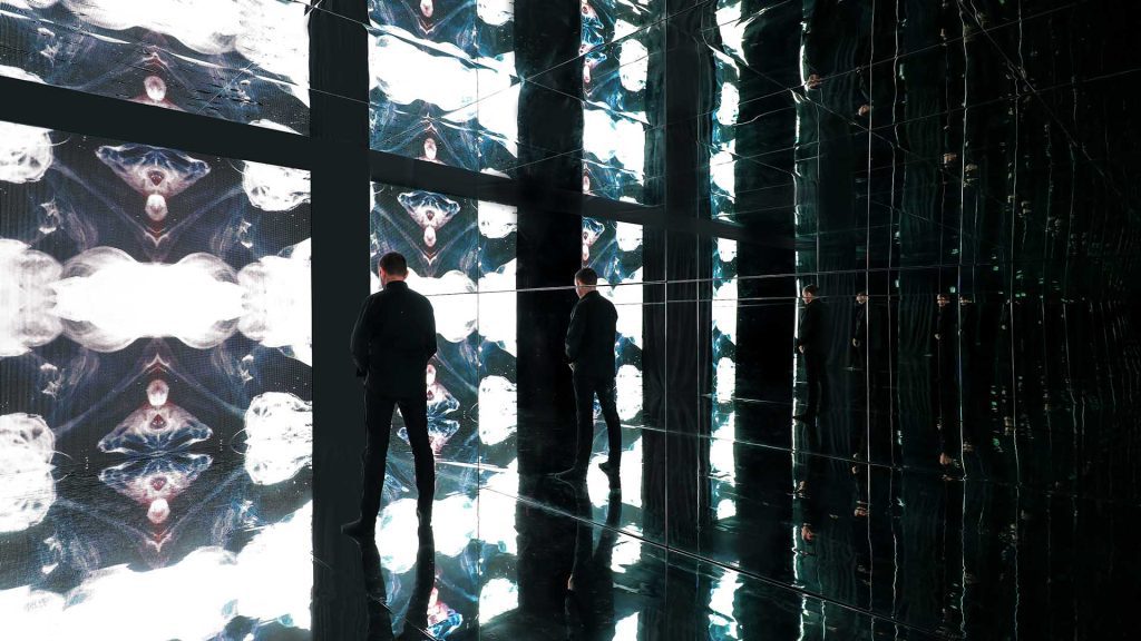 Imaginator Melbourne light and sound sculpture