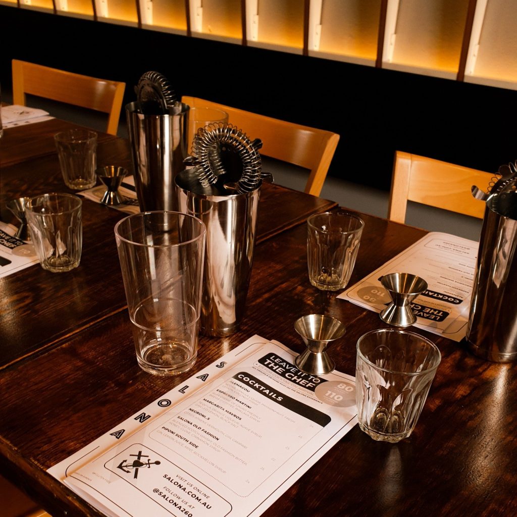 Participants enjoying Salona's cocktail class in Melbourne