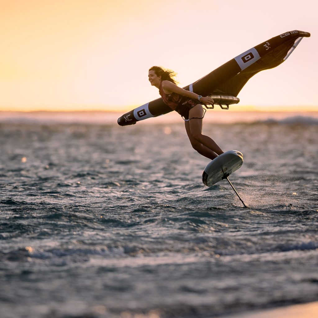 Foiling lessons at St Kilda Beach with Kite Republic