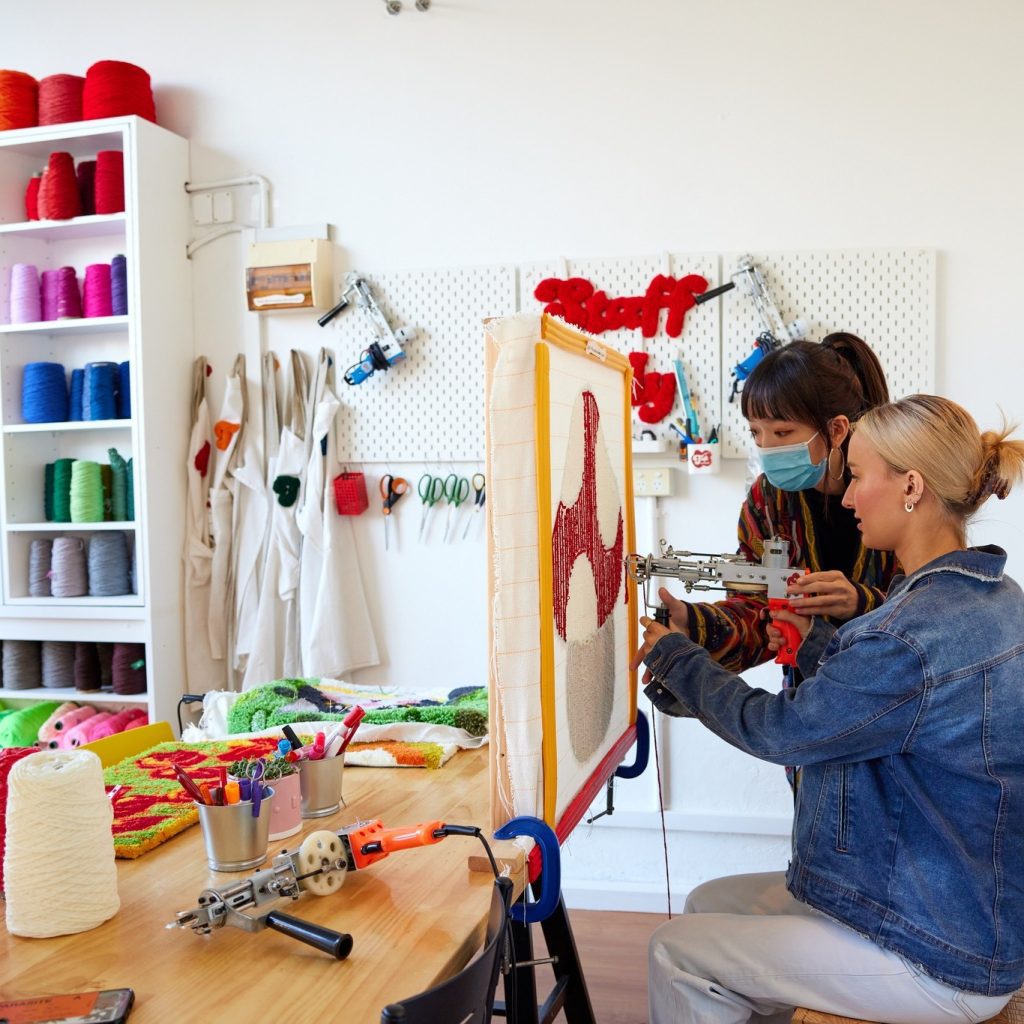 Tuft & Touch Tufting Studio in North Melbourne
