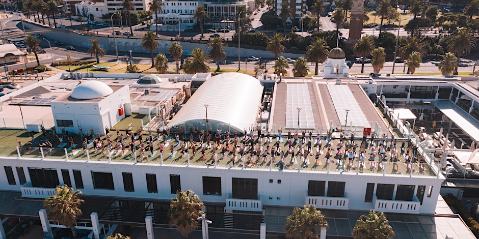 Open-air yoga sessions with Feel Good Flows in Melbourne