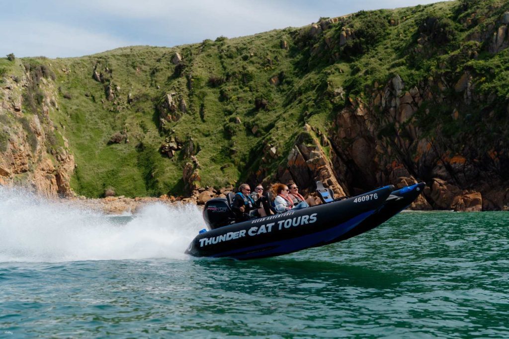 Thundercat The Ride boat tour at Cape Woolamai, Phillip Island