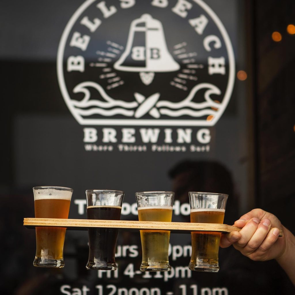 Surf Coast Craft Beer Tour, Victoria craft breweries, beer tasting tour, Andy's Trails