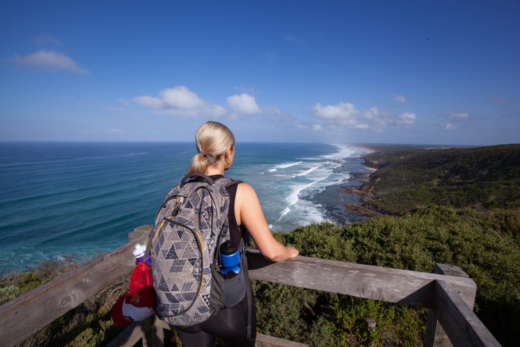 Scenic view along The Coastal Walk on Mornington Peninsula
