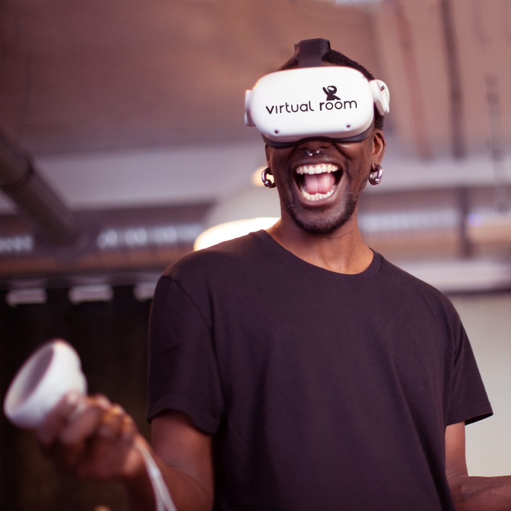 Players enjoying a virtual escape room experience at Virtual Room Melbourne