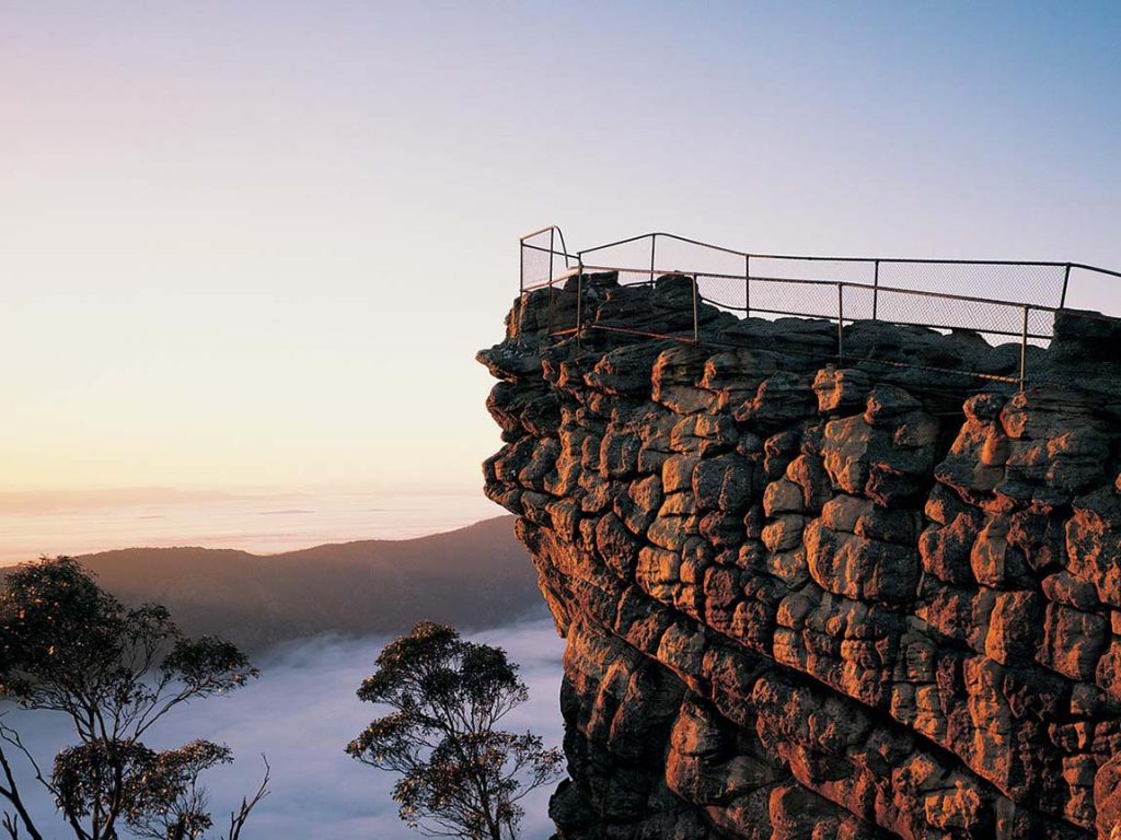 The Pinnacle Grampians lookout with breathtaking panoramic views