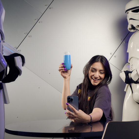 Star Wars Galactic Café at Melbourne Museum